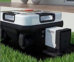 Superior interaction of robotic lawn mowers
