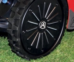 Best rear wheels for robotic lawn mowers
