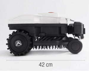 Small robotic lawn mower
